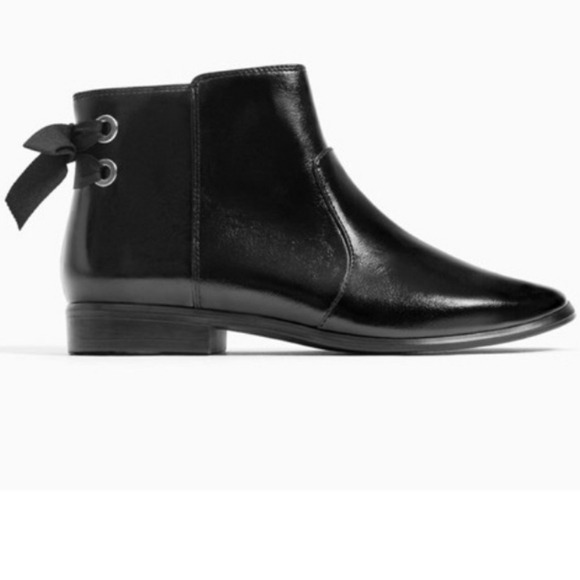 Zara Kids Bow Chelsea Boots - Picture 1 of 9
